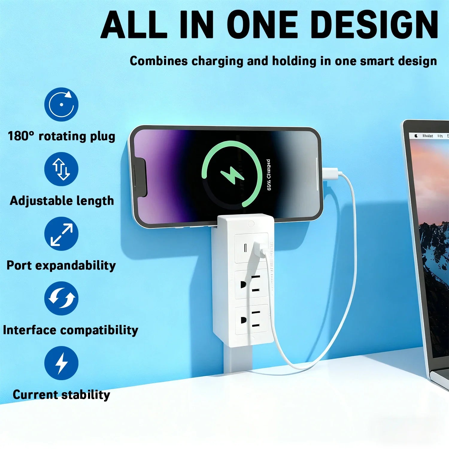180° Rotating Power Extender