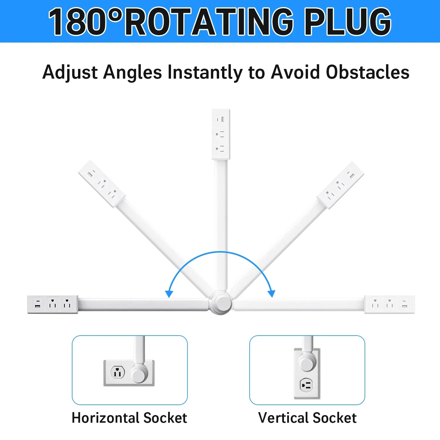 180° Rotating Power Extender