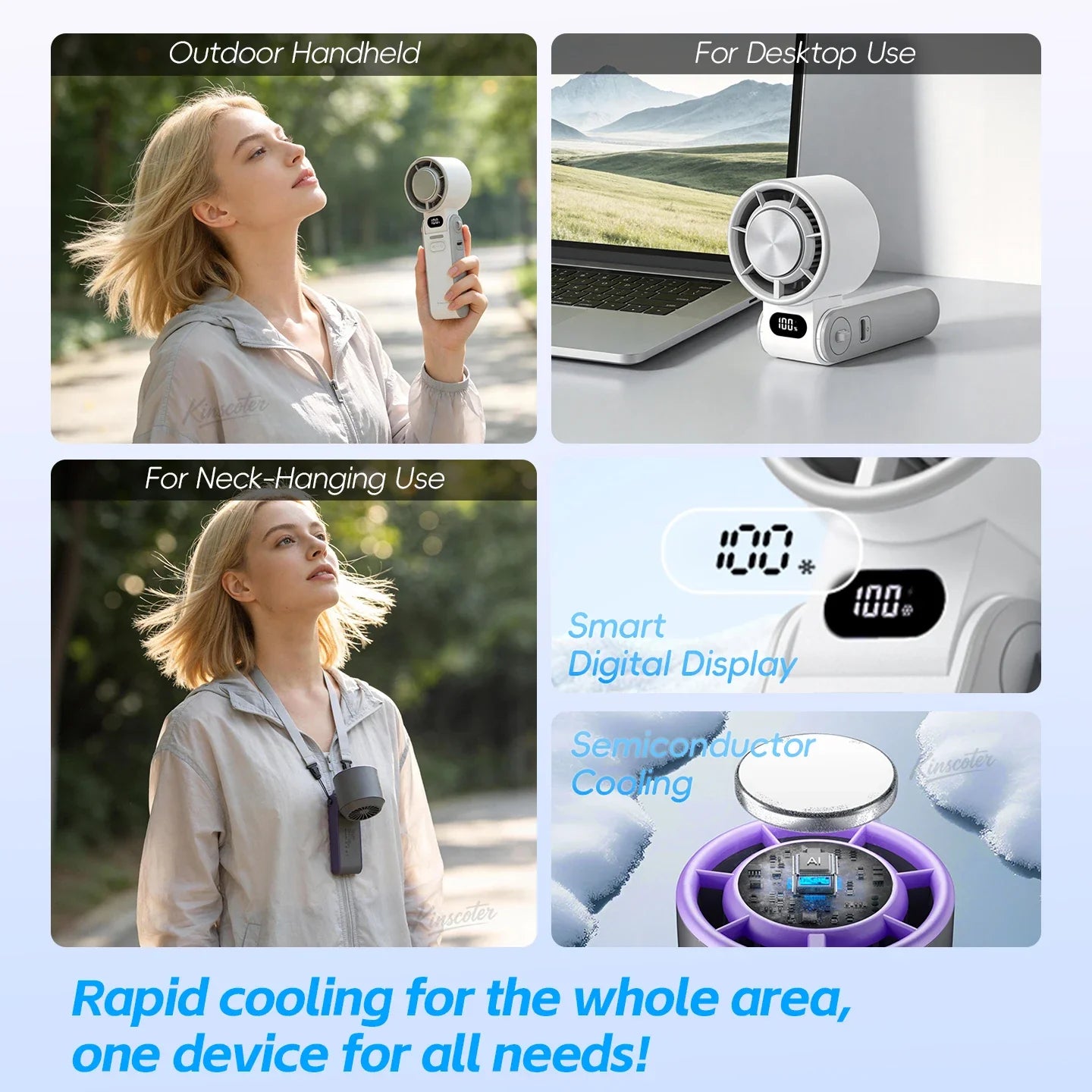Portable Cooling Handheld Fan